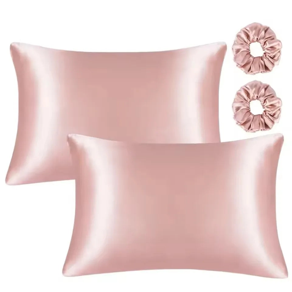 Kuup 1pcs Pillowcase Pillow Cover Silky Satin Hair Beauty Pillow Case Comfortable Pillow Case Home Decor Wholesale-0